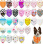 30 Pack Mothers Day Dog Bandanas Bulk for Large Dogs Breed 33 Inch Love Mom Extra Large Dog Bandanas XL Best Mom Dogs Bandana Grooming L