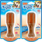 Hartz Chew ‘n Clean Chew Toy and Treat in One Chicken Flavored Drumstick Dog Toy, Small (Pack of 2)