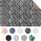NALALAS Dog Mat for Food and Water, Cat Feeding Mat | Waterproof Dog Bowl Mat | Non-Slip Pet Food Mat for Floors | Pet Mats for Food and Water | Easy to Clean