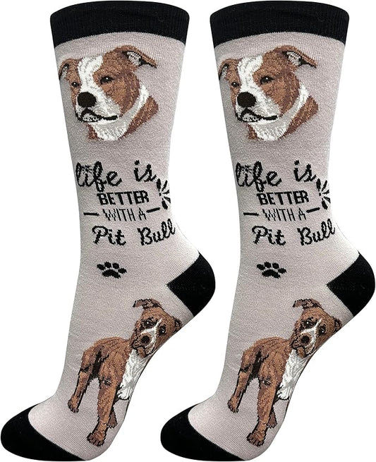E&S Pets Pet Lover Socks - Dog & Cat Socks - Unisex Novelty Gifts