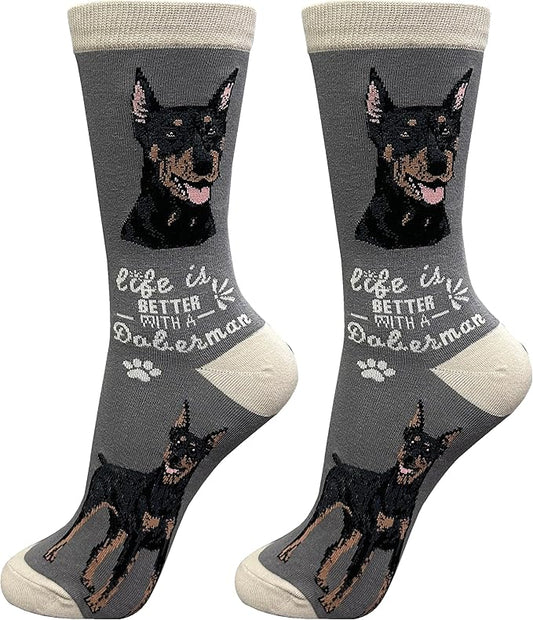 E&S Pets Pet Lover Socks - Dog & Cat Socks - Unisex Novelty Gifts