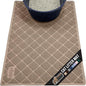 GORILLA GRIP Cat Litter Box Mat, Water Resistant, US Designed Kitty Litter Trapping Mats, Easy to Clean, Scatter Control, Less Mess and Clean Floors, Kitten Supplies for Indoor Cats, 24x17 Beige