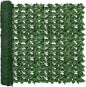 Artificial Fence Privacy Screen: 4FT x 20FT UV-Anti Faux Greenery Backdrop Ivy Chain Link Shades Panels for Patio, Balcony, Garden,Deck,Backyard Indoor Outdoor Green Wall Decor