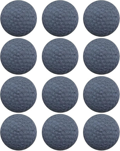 Cat Golf Balls for Indoor Cats Toy Ball Kitten Toys Interactive Cat Ball Sponge Foam Sponge Soccer Balls (Black)