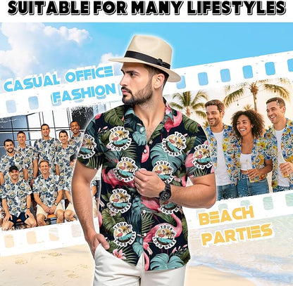 Custom Hawaiian Shirt with Face Photo Picture for Men Women Kids Youth Adult, Tropical Personalized Hawaiian Shirts Gift
