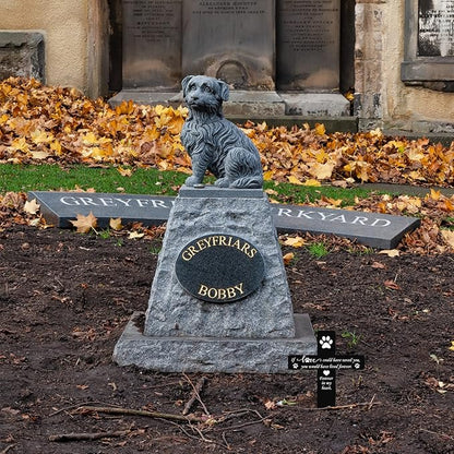Unittype Pet Grave Marker Memorial Gifts Pet Loss Stake Memorial Plaques for Outdoors Garden Decoration Waterproof Acrylic Grave Marker Cemetery Black Sympathy Garden Stake(Dog)