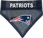 Pets First NFL DOG BANDANA - NEW ENGLAND PATRIOTS REVERSIBLE PET BANDANA. 2 Sided Sports Bandana with a PREMIUM Embroidery TEAM LOGO, Large/X-Large. - 2 Sizes & 32 NFL Teams available