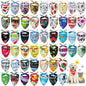 Chunful 50 Pcs Dog Bandanas Bulk Summer Flora Dog Bandanas Pet Triangle Scarf Bib Seasonal Pet Costume Adjustable Cat Outfit Washable Bids Kerchief for Small Medium Puppy