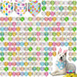 Aliceset 180 Pcs Easter Dog Bandana Bulk Spring Bandanas for Dog Cute Pet Scarf Bibs Soft Triangle Scarf Bunny Neckerchief Holiday Costume for Boy and Girl, Small and Medium Pet