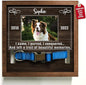 Customized Dog Picture Frames for Dogs That Passed Personalized Gifts for Pets Cat Memorial Frames Pet Photo Frames and Memorials Loss of Cat Gifts Rainbow Bridge Puppy Loss Gifts