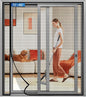 Magnetic Screen Door Left Right Side Opening Upgraded PET Mesh Greater Than Fiberglass and Polyester,Keep Bugs Out,Pet & Kid Friendly,Suitable for Sliding Doors,Patio French Doors-72" X 82"
