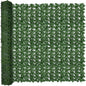 Artificial Fence Privacy Screen: 6FT x 50FT UV-Anti Faux Greenery Backdrop Ivy Chain Link Shades Panels for Patio, Balcony, Garden,Deck,Backyard Indoor Outdoor Green Wall Decor