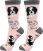 E&S Pets Pet Lover Socks - Dog & Cat Socks - Unisex Novelty Gifts