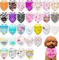 30 Pack Mothers Day Dog Bandanas Bulk for Small Dogs Kittens Breed 18 Inch Love Mom Dog Bandanas XS Puppy Doggy Best Mom Dogs Bandana Grooming S