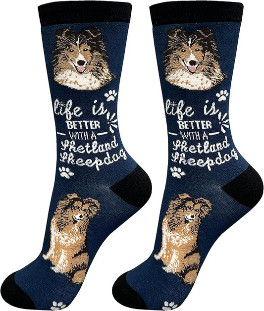 E&S Pets Pet Lover Socks - Dog & Cat Socks - Unisex Novelty Gifts