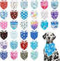 30 Pack Winter Dog Bandanas Bulk for Large Dogs Breed Stitch 33 Inch XL Dog Bandanas Scarves Grooming L