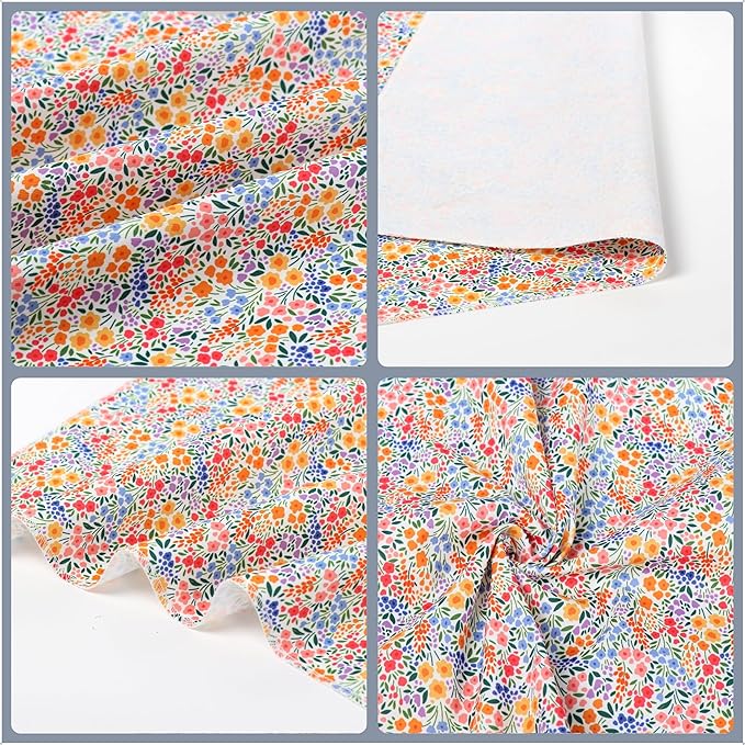ARING PET Girl Dog Bandana, Spring Summer Daisy Floral Pet Bandana Scarf Triangle Bibs for Puppy Small Medium Large Dogs-L