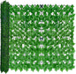 Artificial Ivy Privacy Fence Wall Screen,40X120 in UV-Anti Faux Greenery Backdrop Ivy Vine Leaf Hedges Fence Panels for Patio, Balcony, Garden, Backyard Indoor Outdoor Light Green Wall Decor